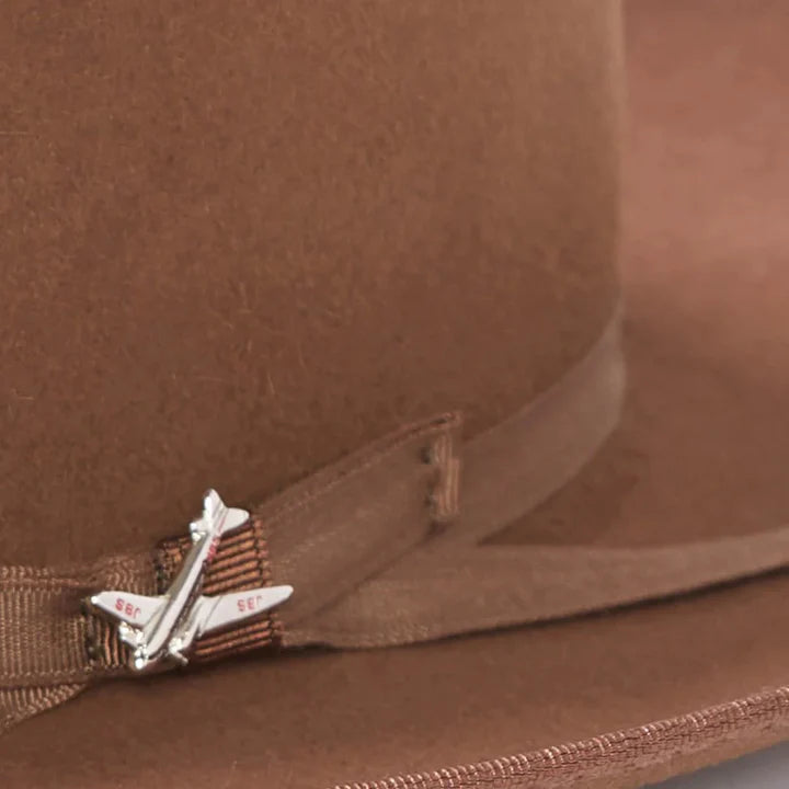 The Stetson Stratoliner Fedora - Walnut